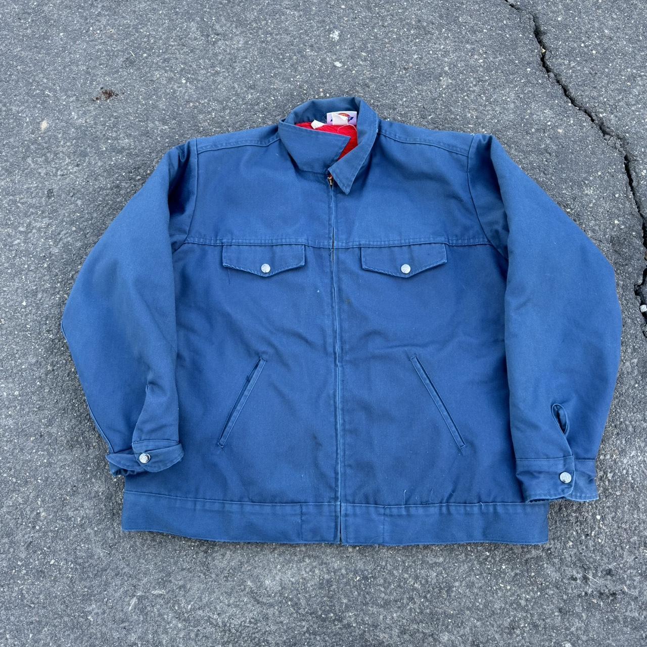 Vintage 70s Dickies Jacket Chest: 46/48 Length:... - Depop