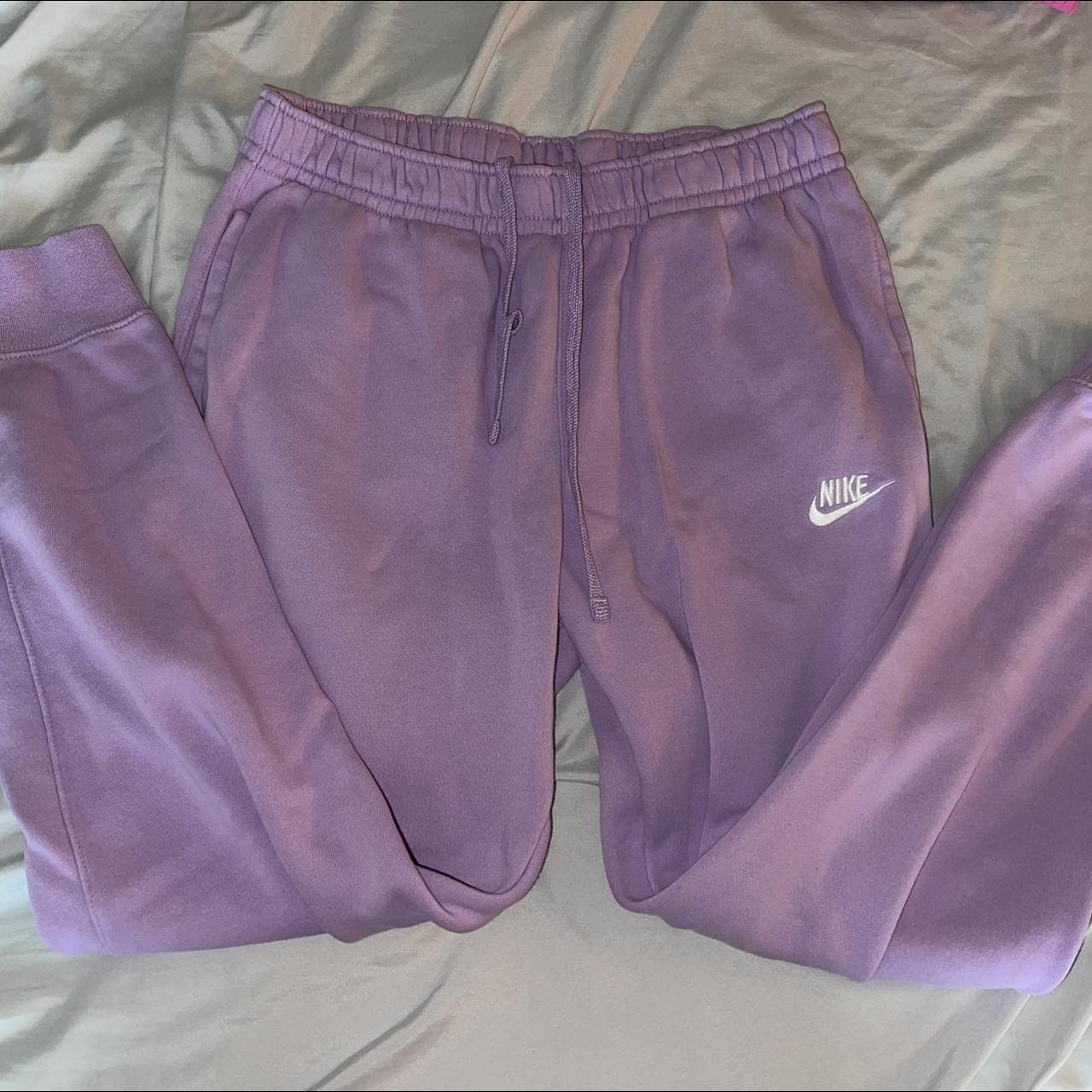 mens purple nike joggers