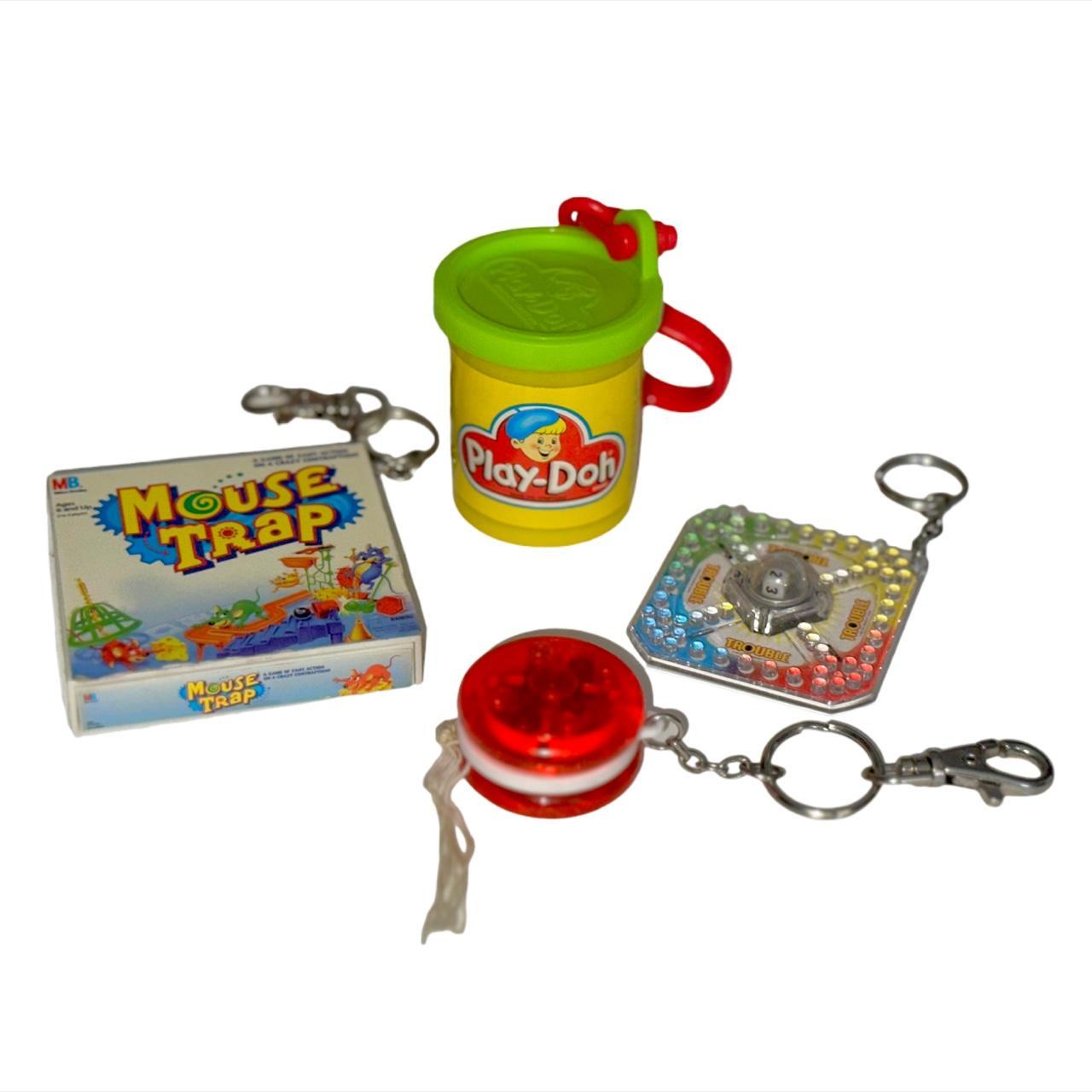 90's Hasbro Board Game Keychains Awesome Depop