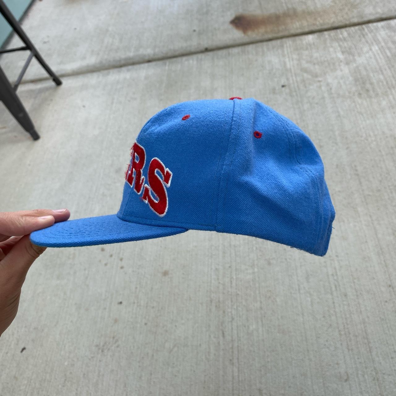 Vintage Houston Oilers Logo Athletic Sharktooth - Depop