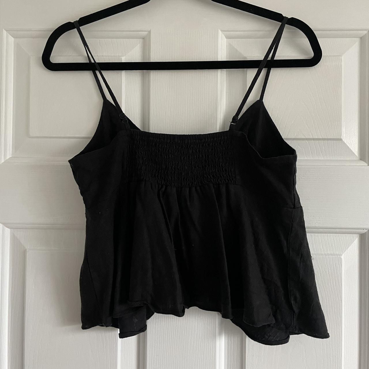 Glassons twist front top. Shirred back allowing for... - Depop