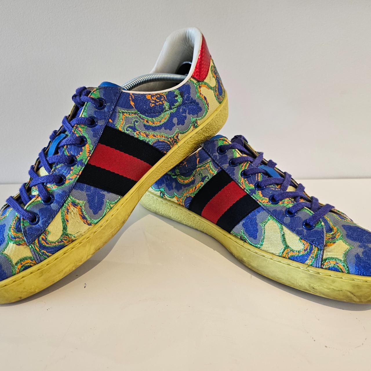 Gucci ace dragon on sale blue