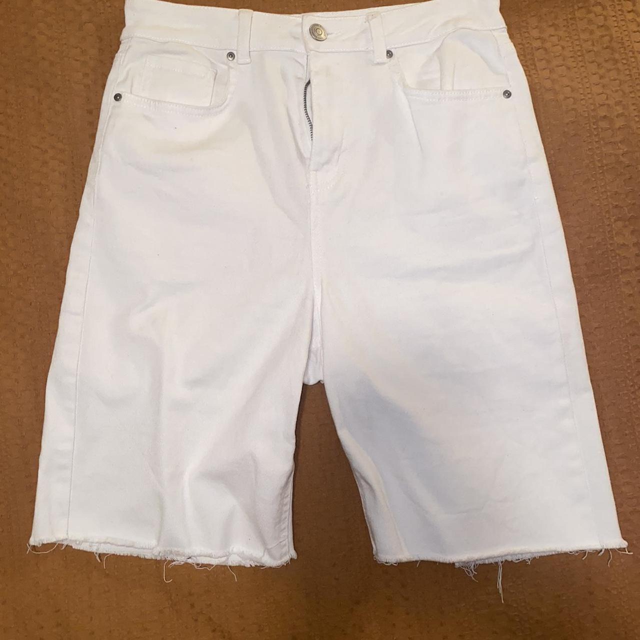 Women's White Shorts | Depop