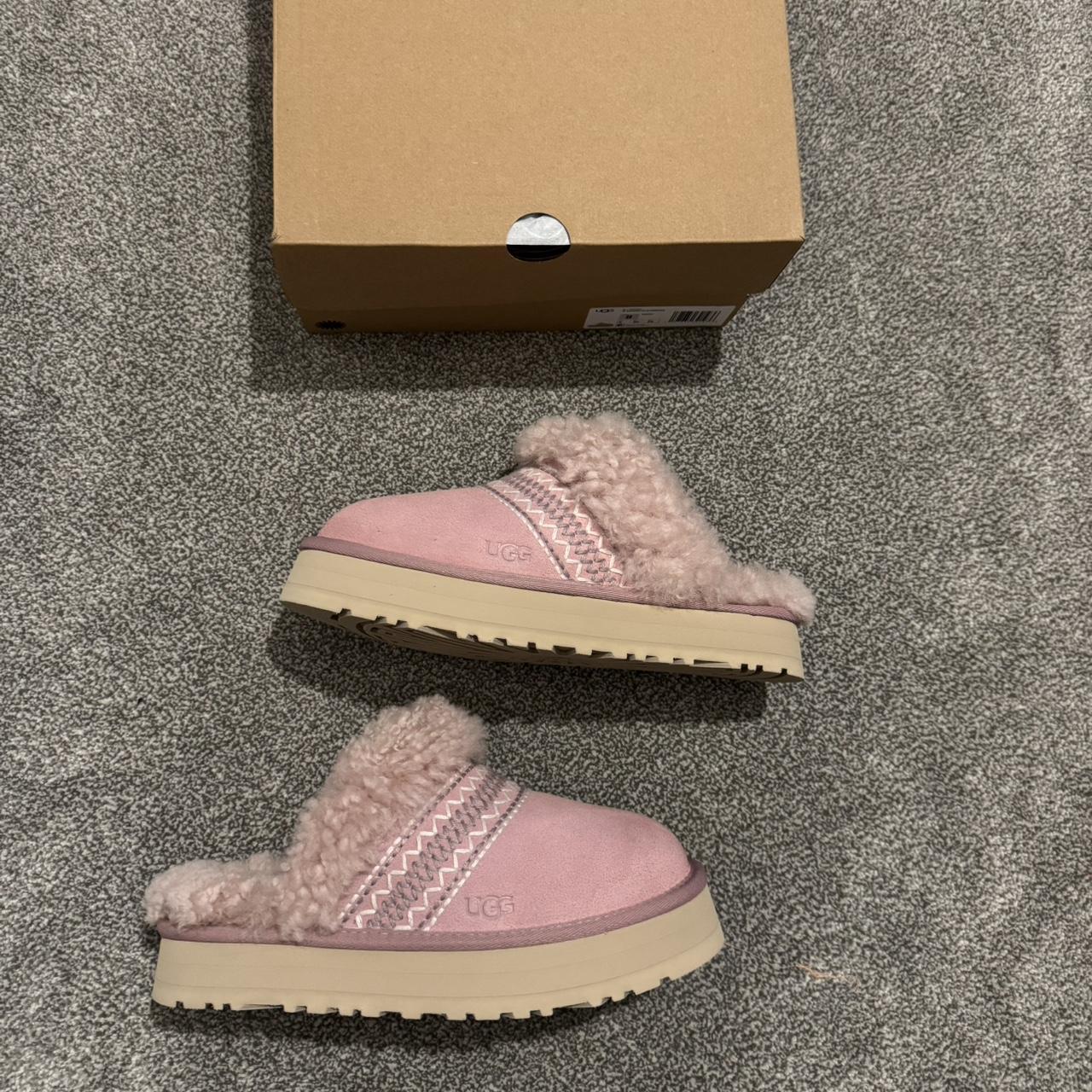 UGG Disquette Atherson Slipper Rose Grey UK3/5 Same | Depop