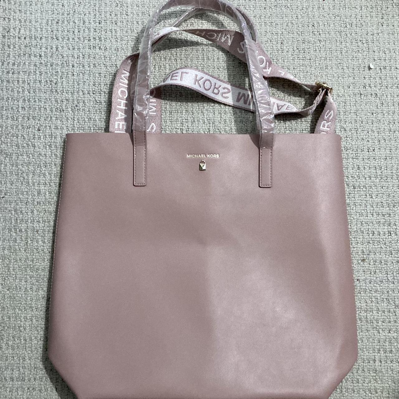 Michael Kors fragrance large pink tote bag with. Depop