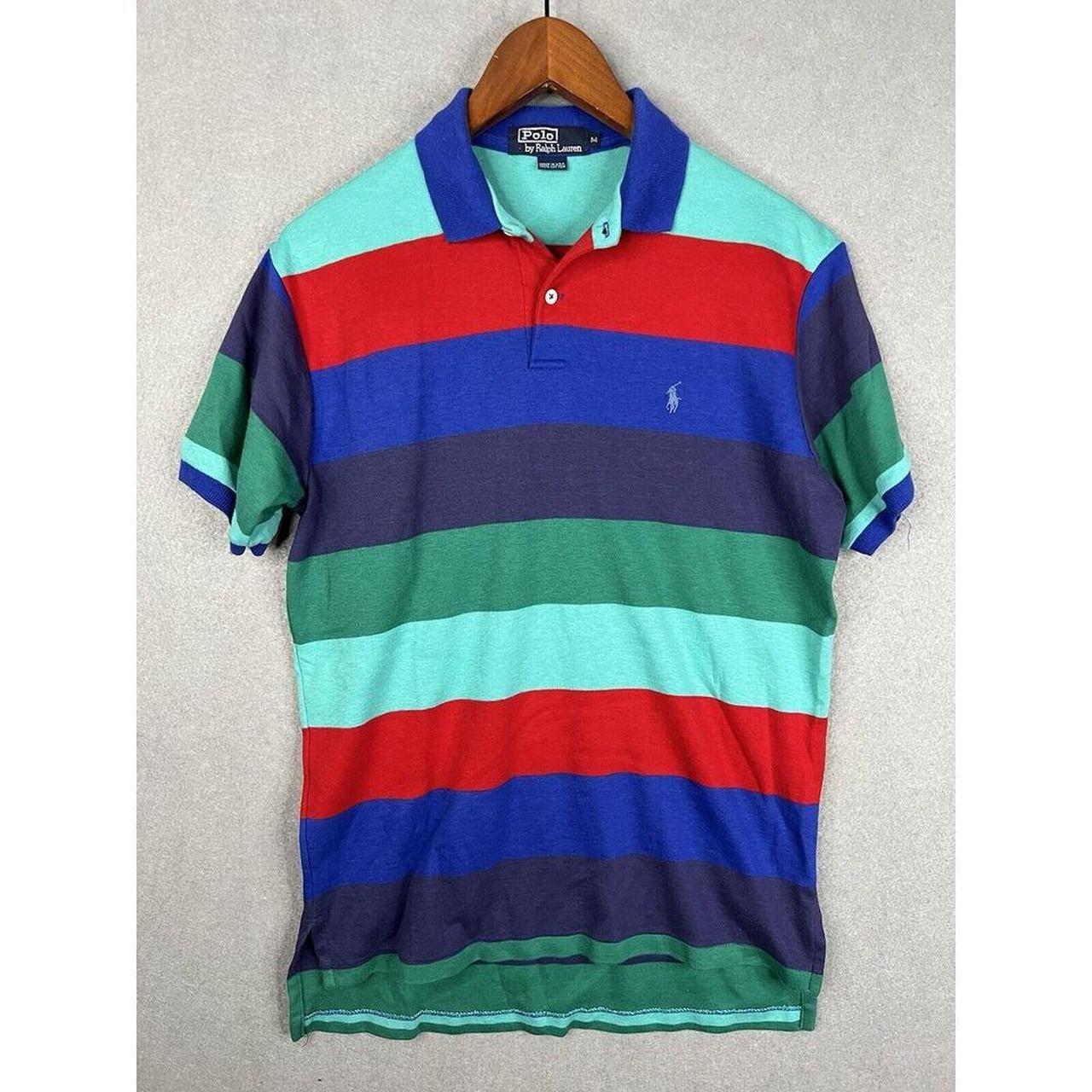 Selling Vintage Polo Ralph Lauren Polo Shirt / Mens Medium / Blue