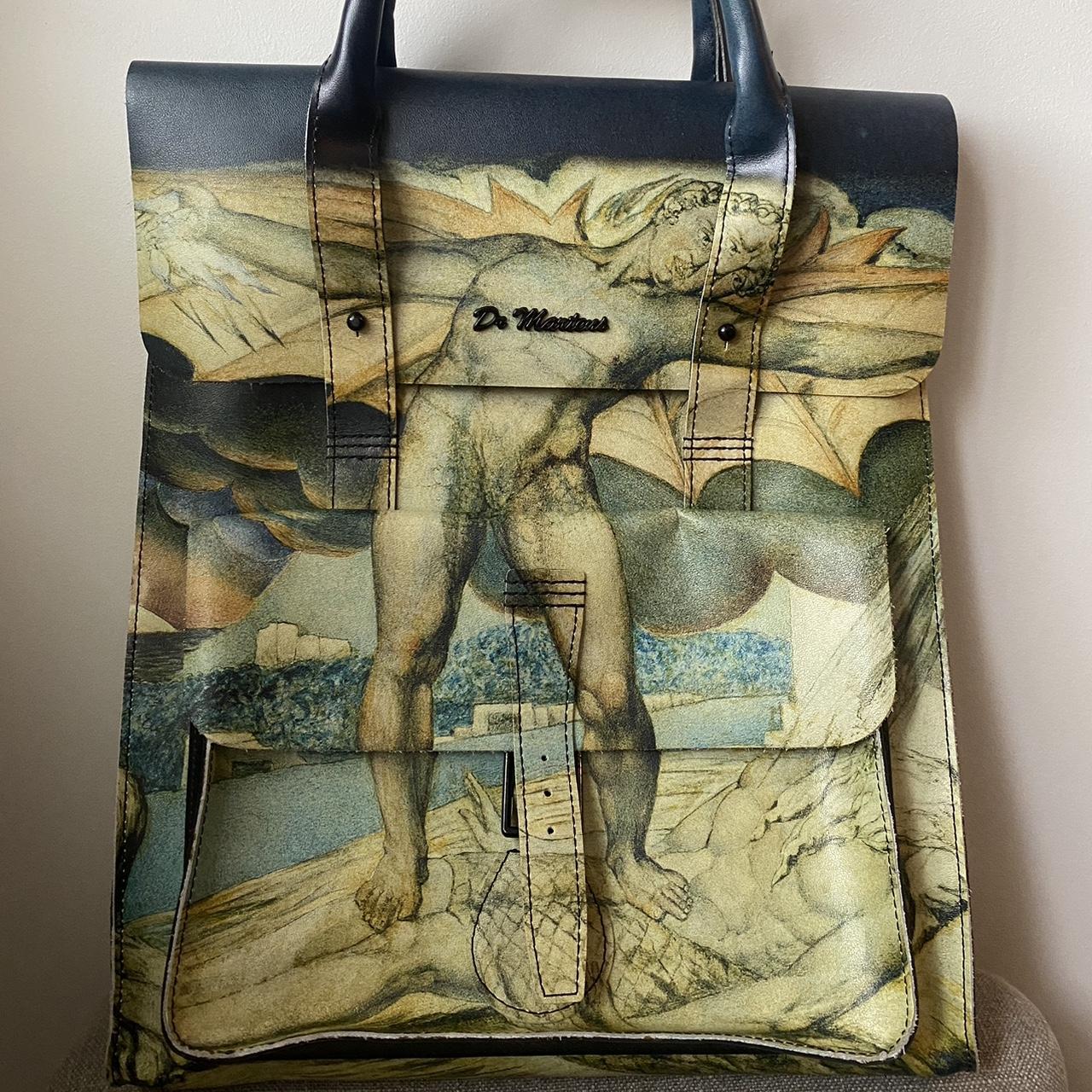 Artsy Dr Martens Leather Backpack William Blake | Depop