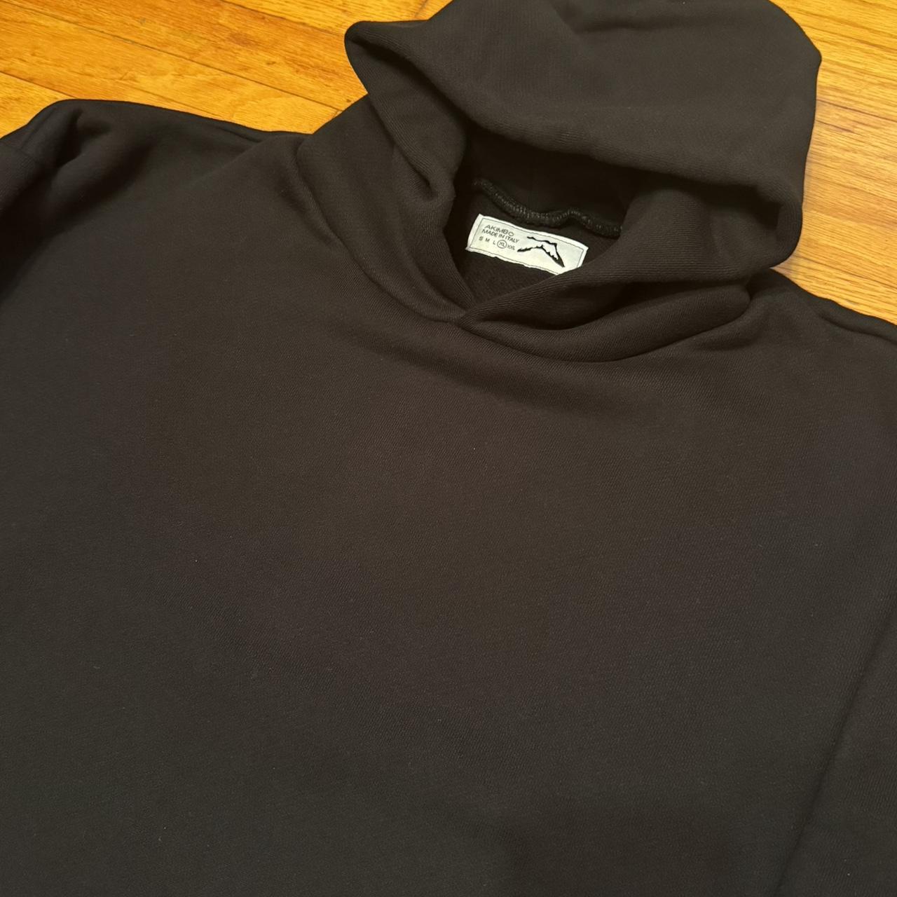 AKIMBO ZIP-UP HOODIE - FADED BLACK