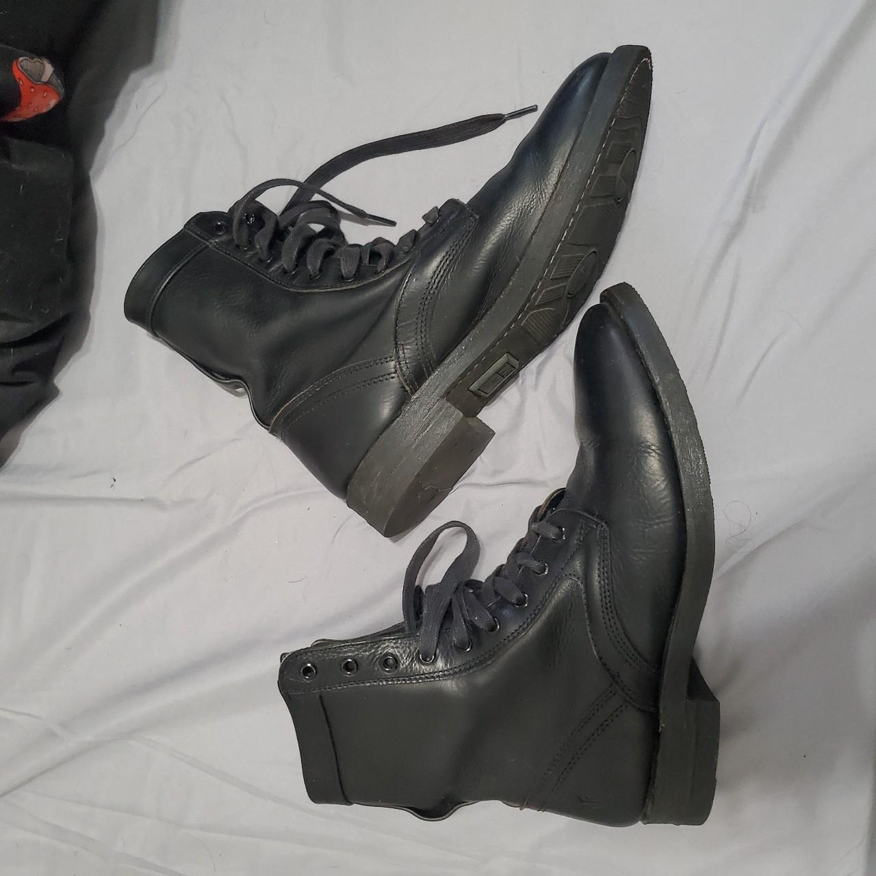 Frye Men's Black Boots | Depop