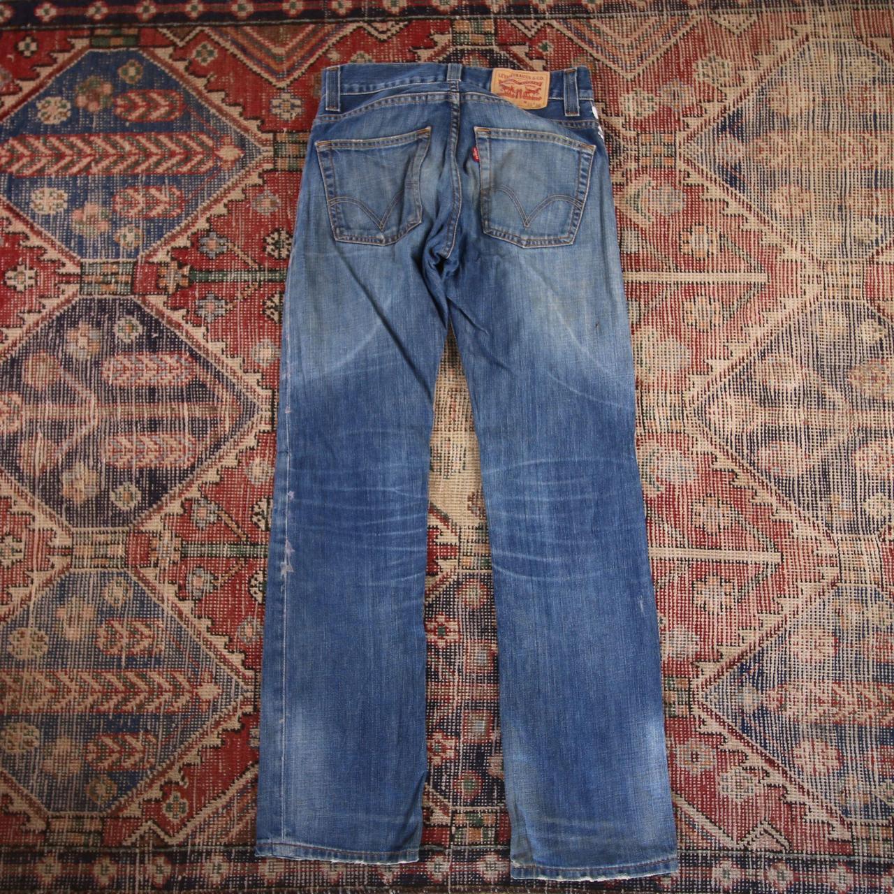 Levi's 506 W30 L32 Straight Leg Blue Denim... Depop