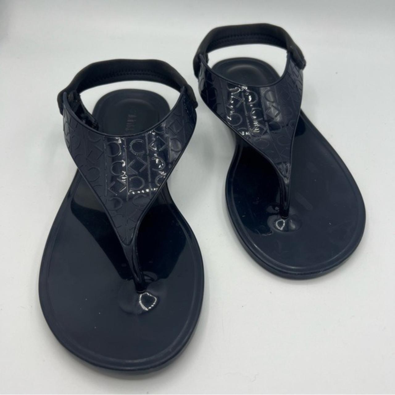 Calvin klein jelly sandals new arrivals