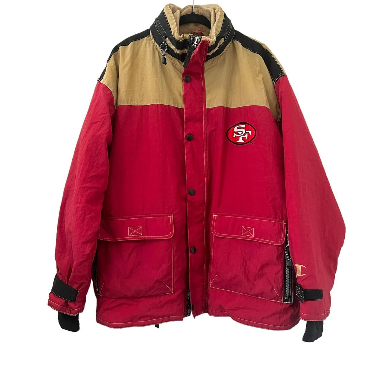 San Francisco 49ers Starter Jacket. Size XL. Classic - Depop