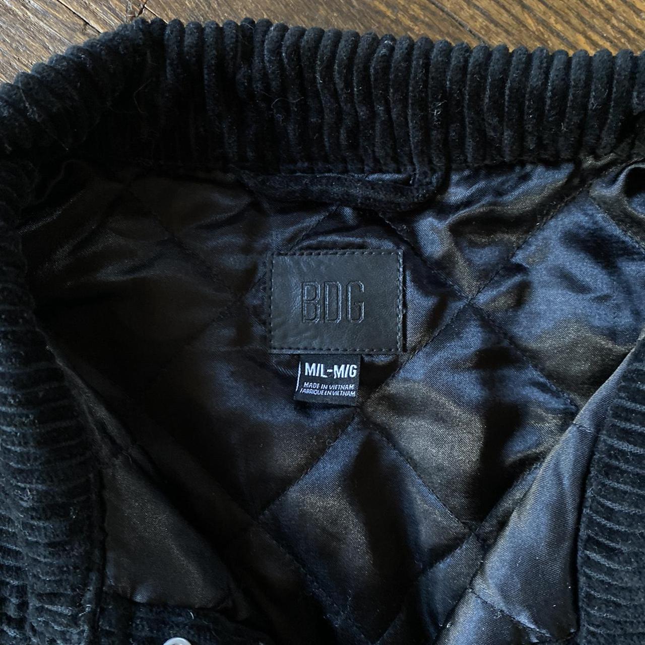 Black corduroy jacket from urban outfitters Size... - Depop