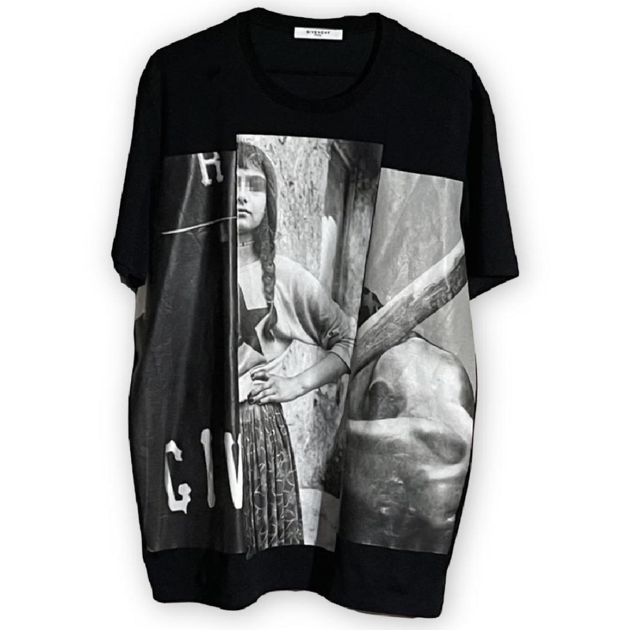 Givenchy online Oversized T-shirt with Paneled Graphic