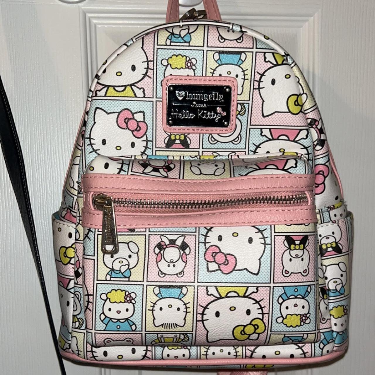 Sanrio loungefly, rarely used, in great... - Depop