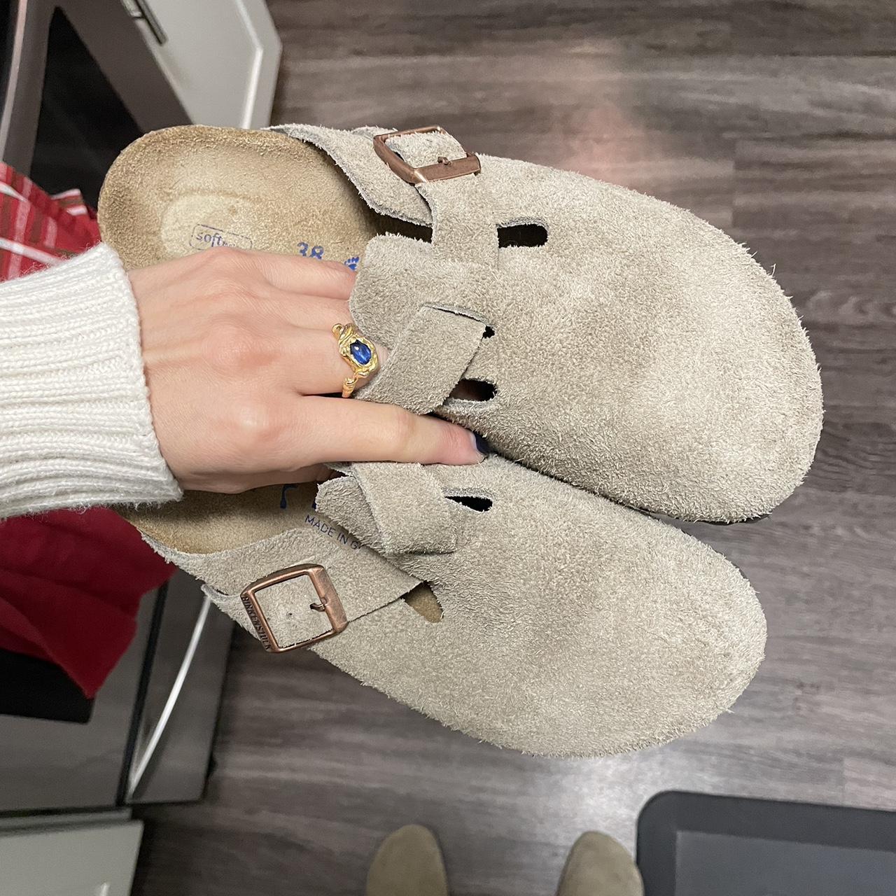 womens birkenstock taupe