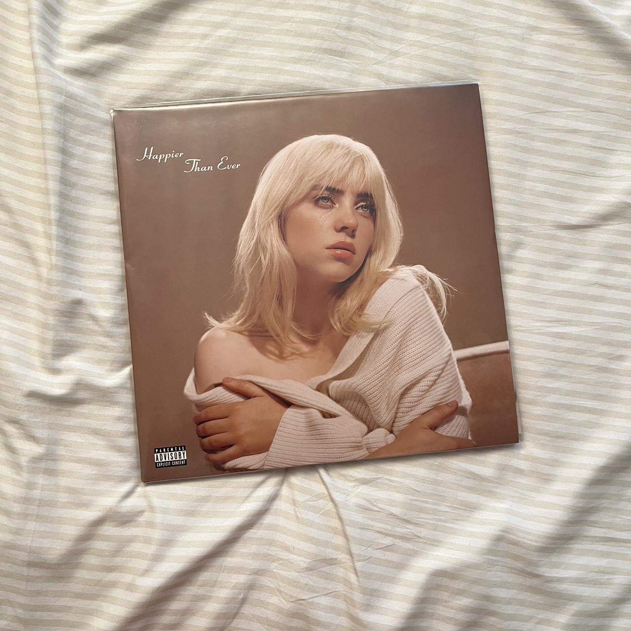 HAPPIER THAN EVER VINYL 💿 in perfect condition comes... - Depop