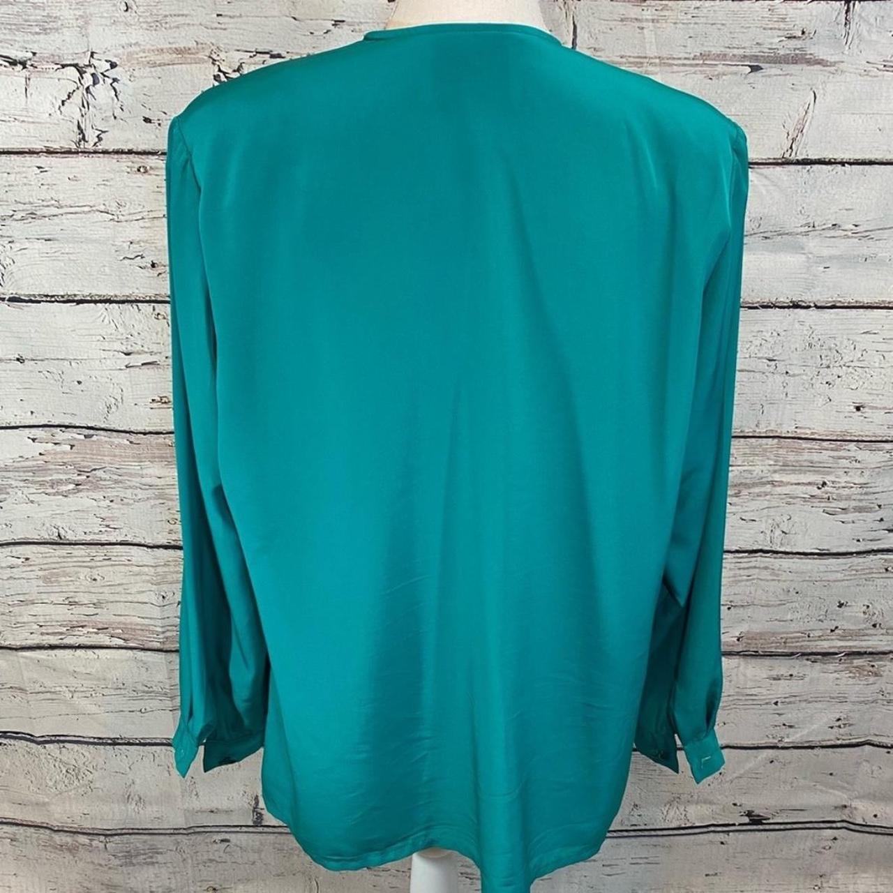 Pendleton Women's Blouse - Green - M – PENDLETON … - image 4