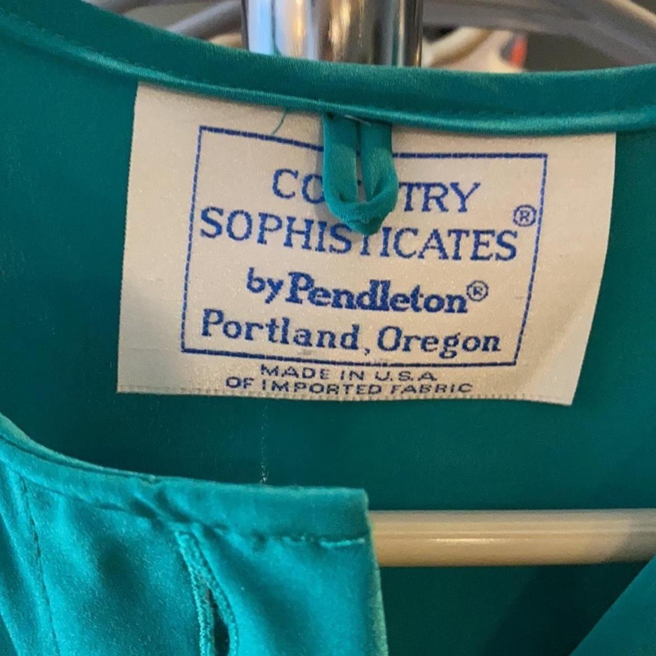 Pendleton Women's Blouse - Green - M – PENDLETON … - image 5