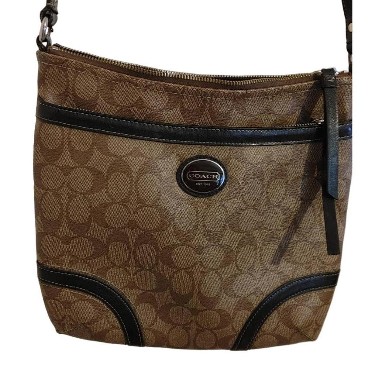 Coach Crossbody Peyton Signature F18926 Brown