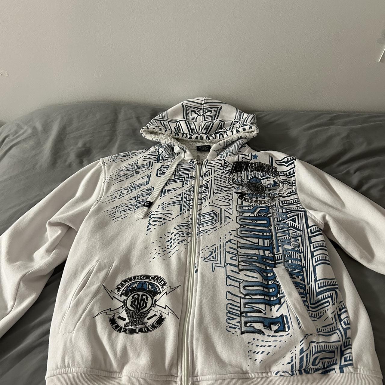 LULULEMON transition jacket in white size 12 EUC - Depop