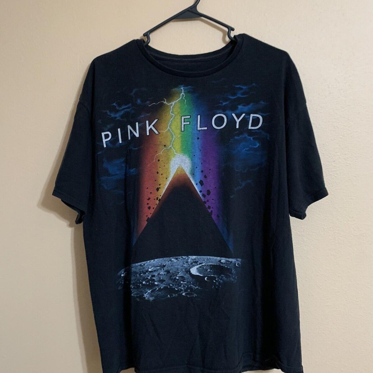 Liquid Blue XL Pink Floyd Band Tee Shirt Black Short...
