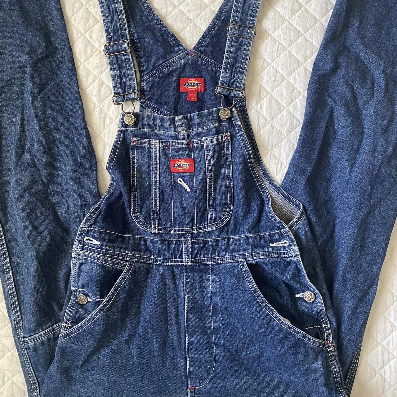 Dickies denim overalls ️‍🔥 - Depop