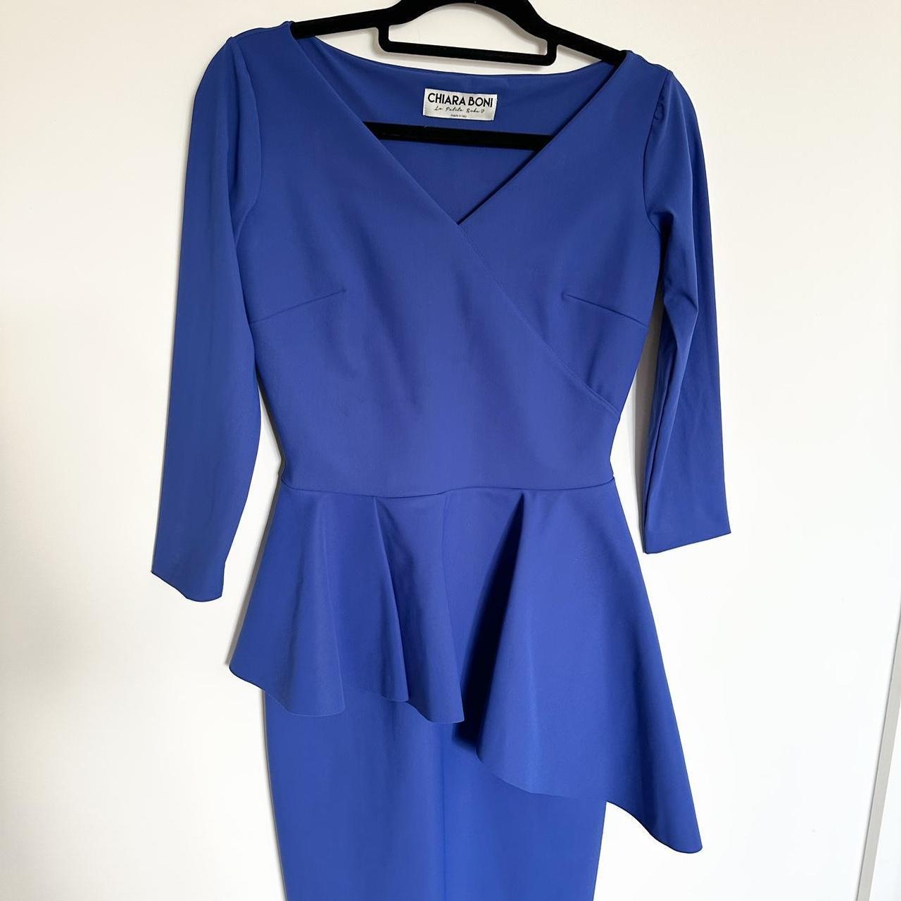 Chiara boni blue dress best sale