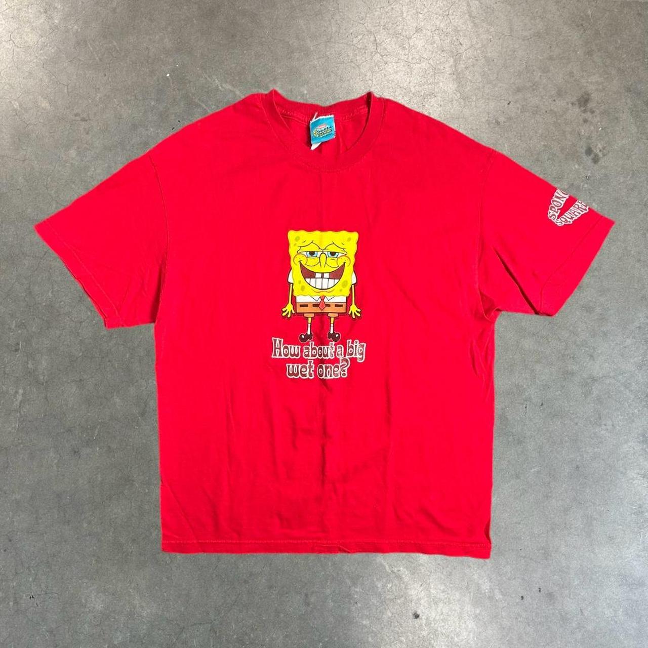 2002 SpongeBob tee #vtg #vintage #90s #y2k #2000s - Depop