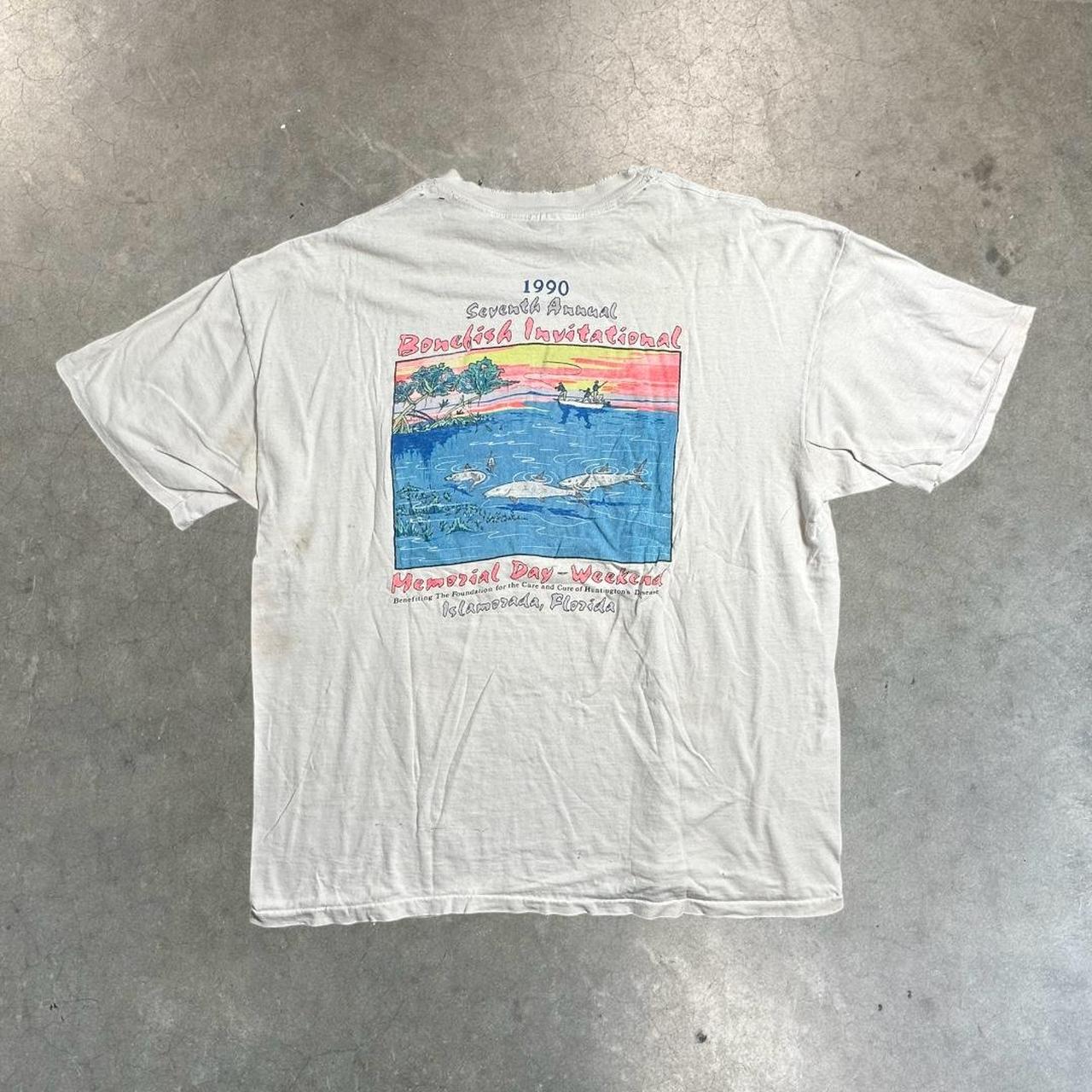 1990 Memorial Day weekend boating tee #vtg #vintage... - Depop