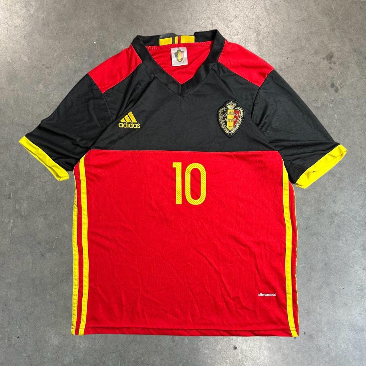 Eden hazard Belgium jersey This jersey is... - Depop