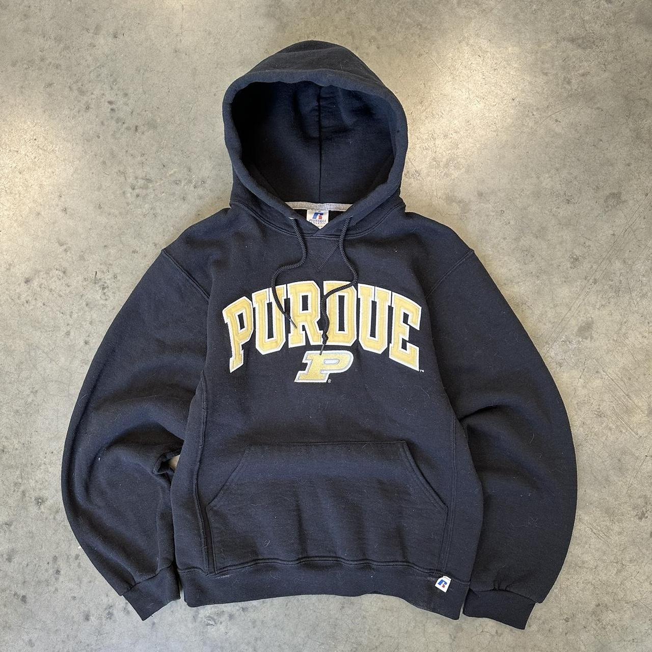 Russell athletic Purdue university hoodie #depop... - Depop