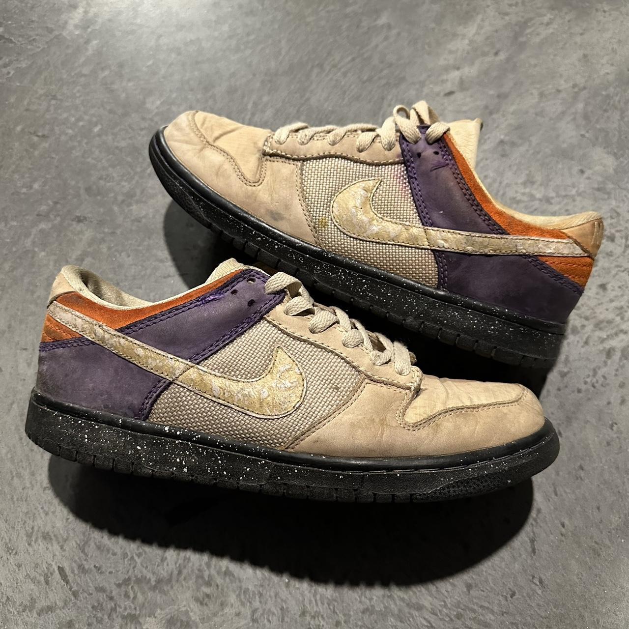 Vintage earth tone Nike SB dunks No box depop... Depop