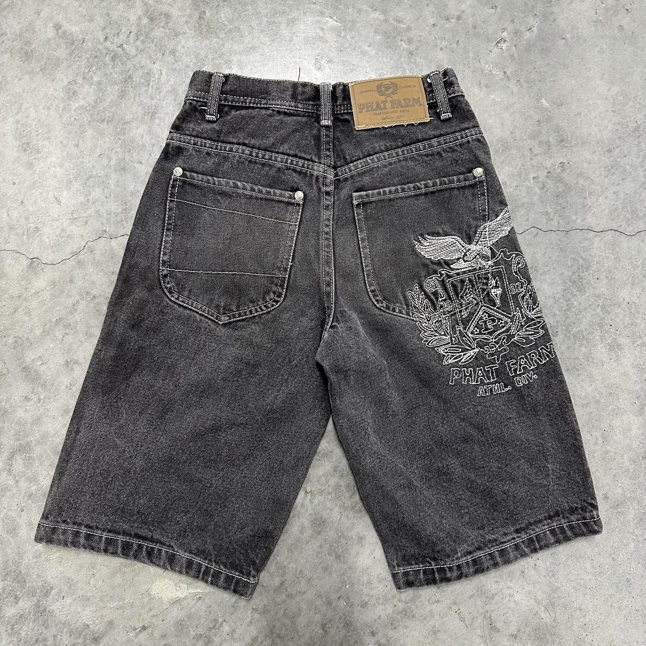 Y2K phat farm skater jorts Kids size 8 #depop... - Depop