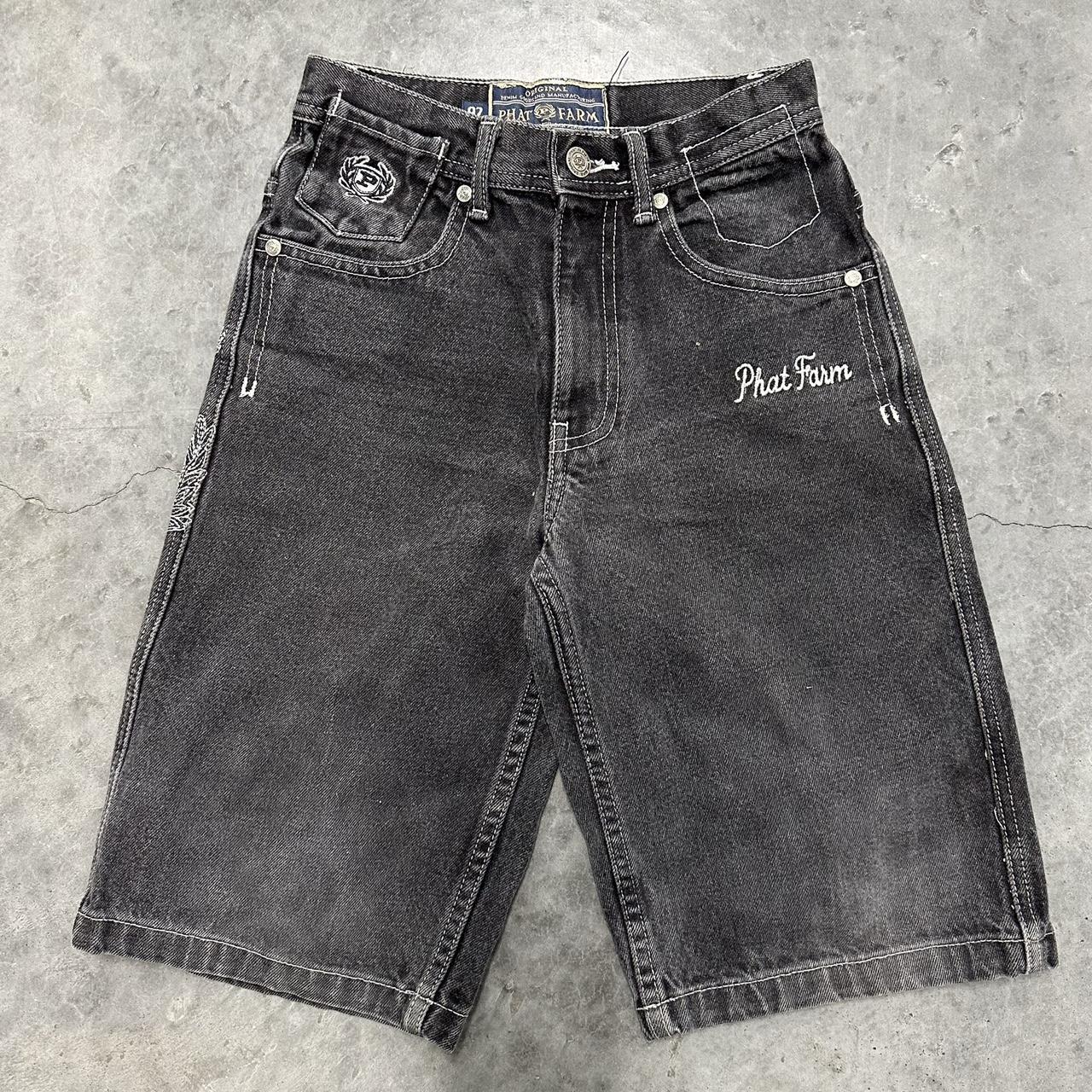 Y2K phat farm skater jorts Kids size 8 #depop... - Depop