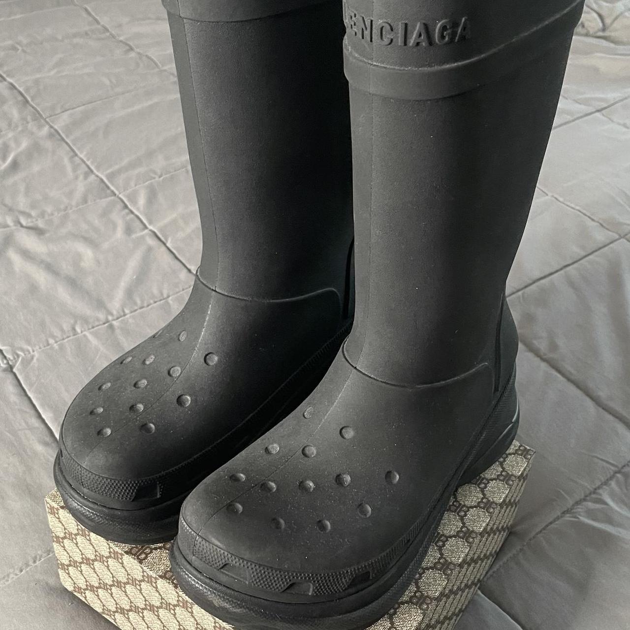 Balenciaga croc boots (42) #balenciaga #croc #rainboot