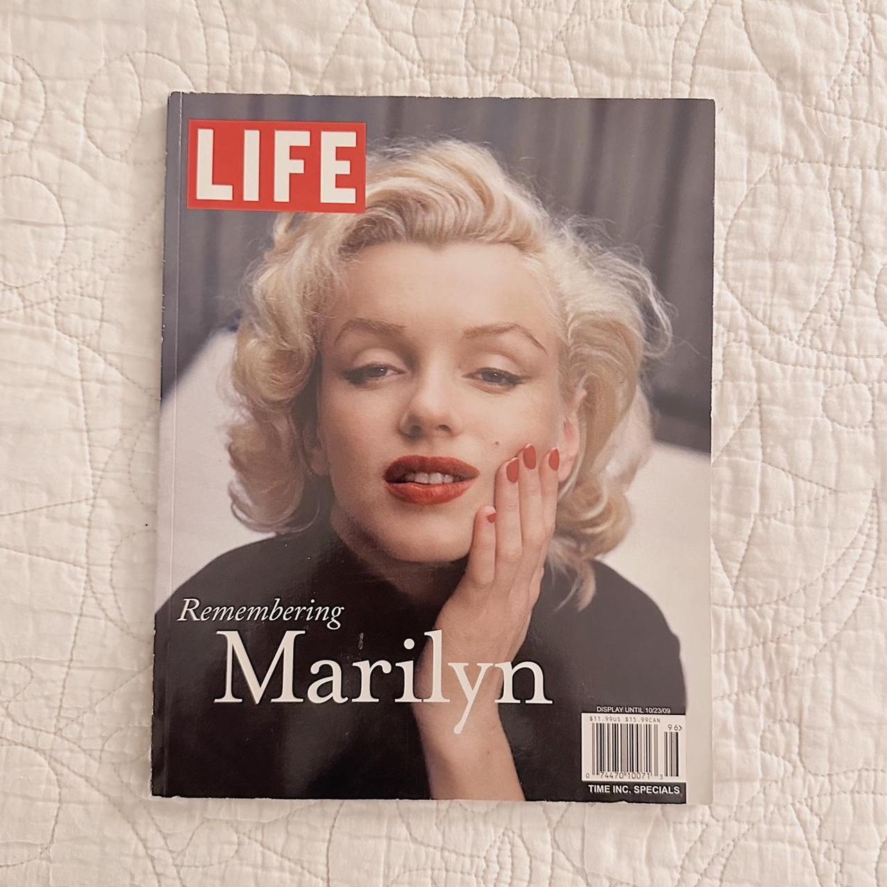 ❀⋆.ೃ࿔*:・ Life Magazine Remembering Marilyn | Depop