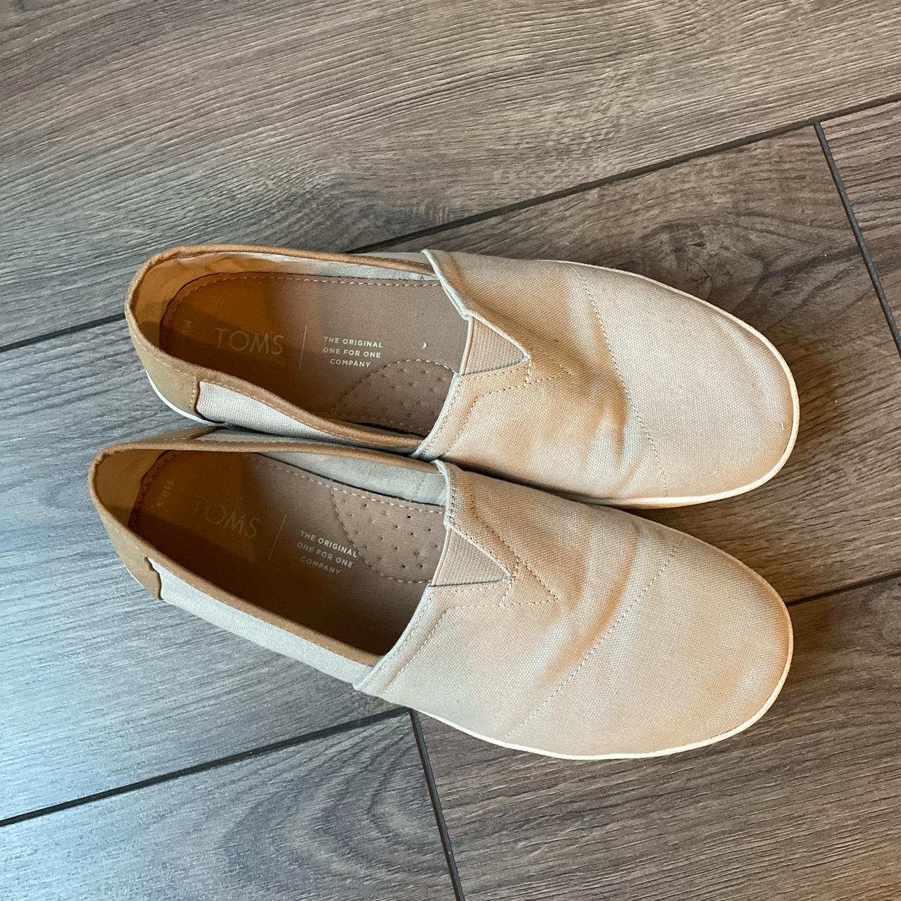 Toms hot sale tan metallic