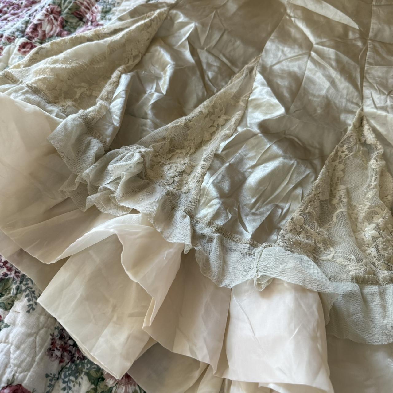 Women's Skirt - Cream/Tan - 0 – vintage cream and… - image 2