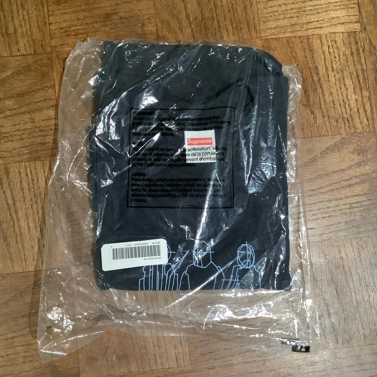 Supreme - Three kings tee (Navy) Size - medium... - Depop