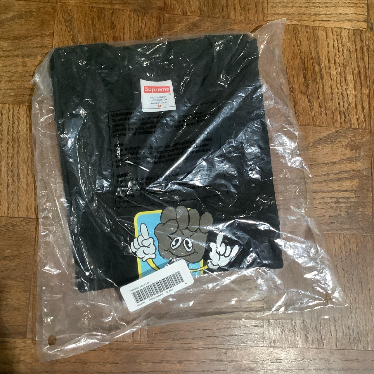 Supreme - Hardies bolt Tee Size - medium Brand new - Depop