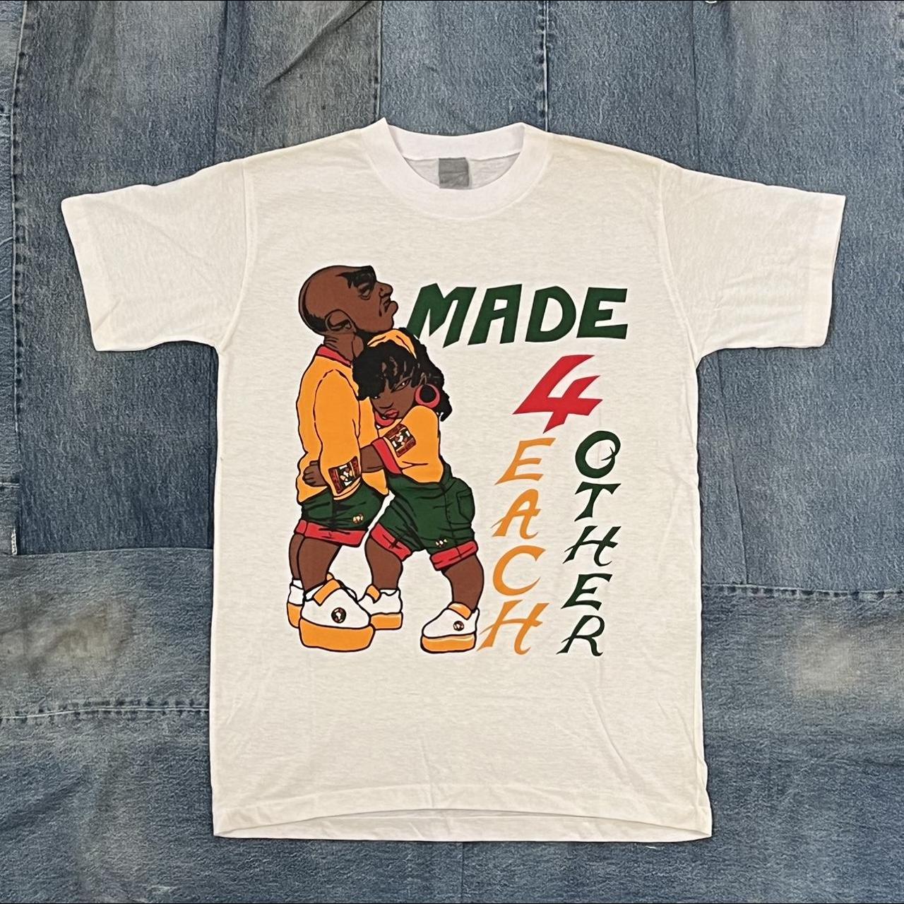 Vintage 90s Hip-Hop Shirt (Single Stitch) Size: - Depop