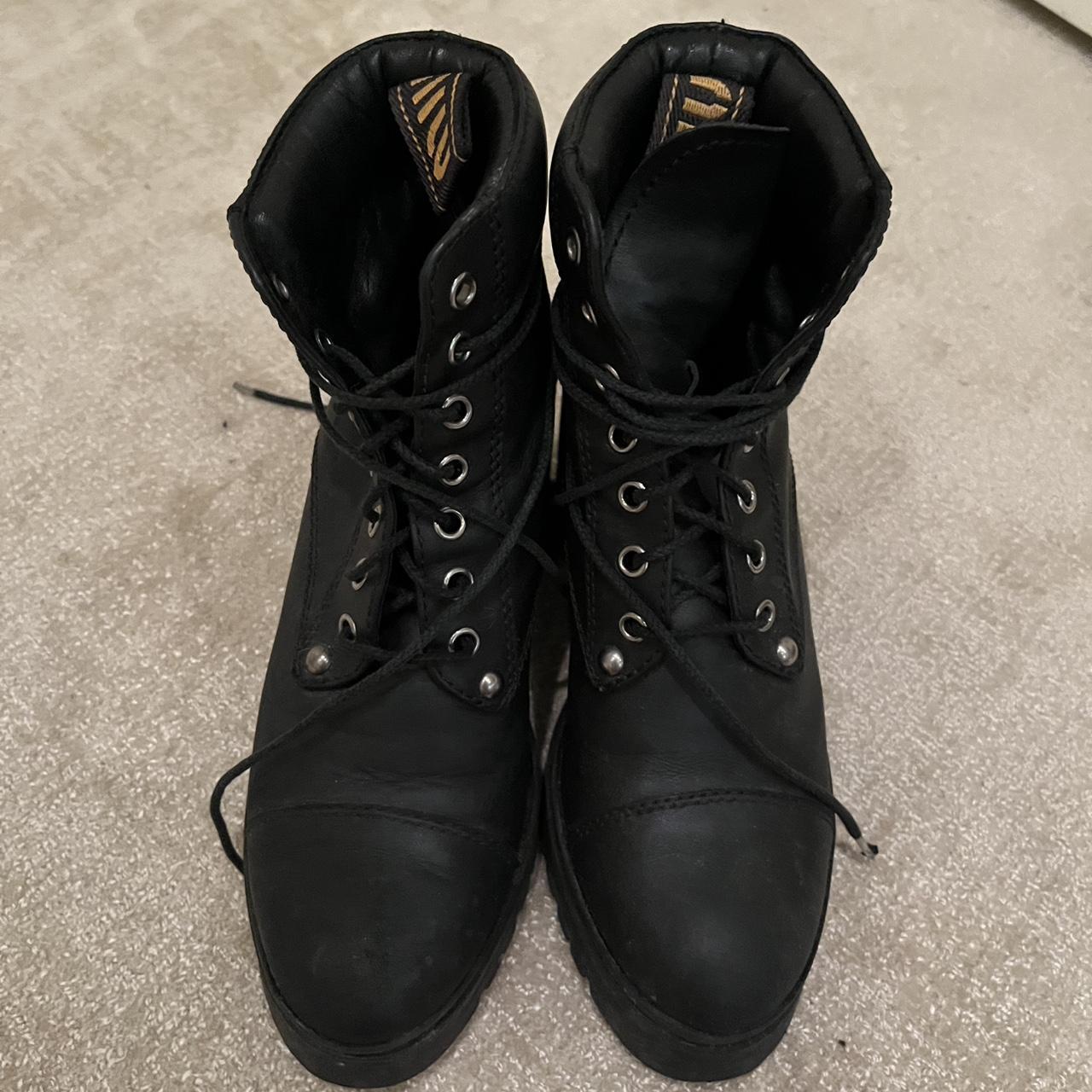 Miu Miu Women's Combat Boots - Black – Miu Miu la… - image 3