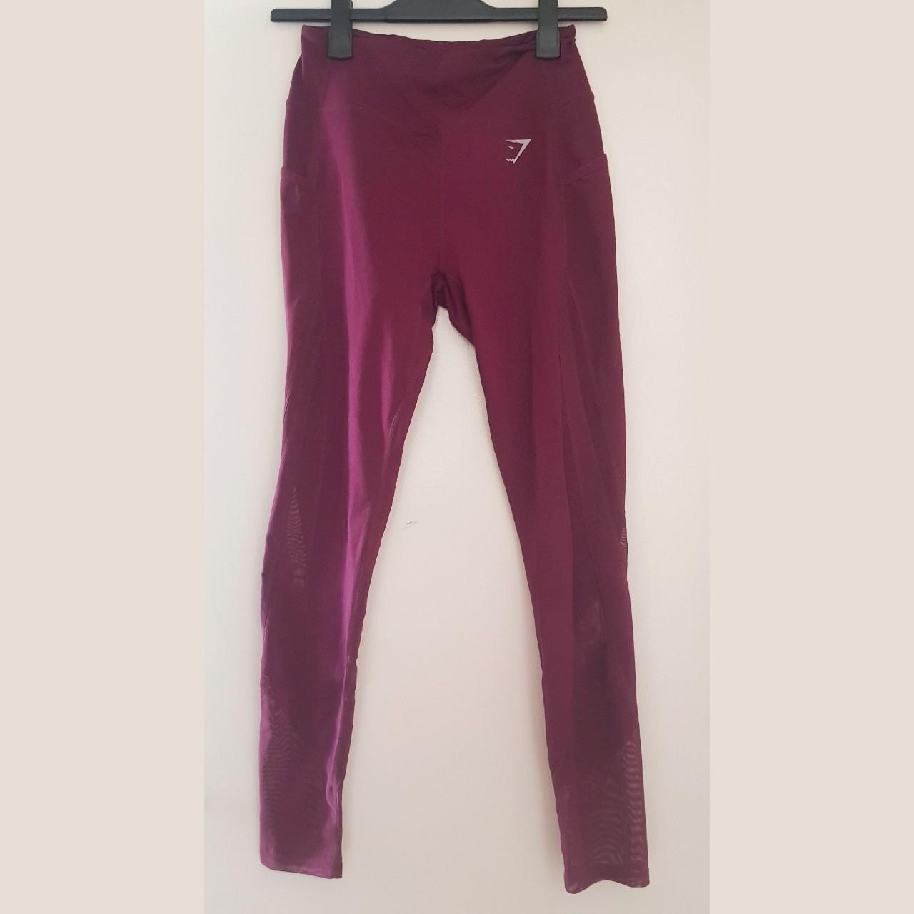 Gymshark tights with see through panels. Used but in... Depop