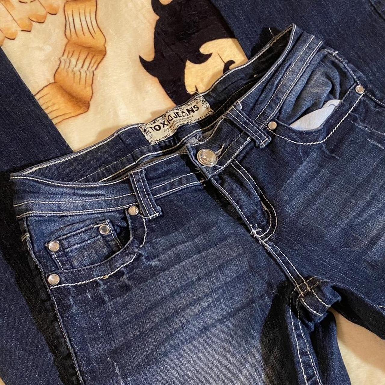 Og Vintage Toxic Low Rise Bootcut Jeans Cutest Depop