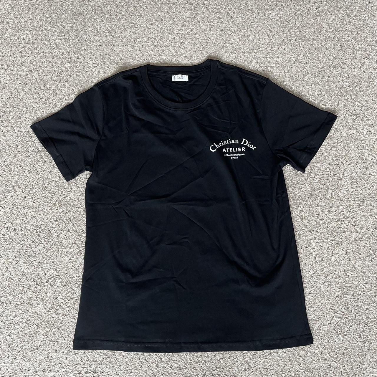 christian dior atelier t shirt black