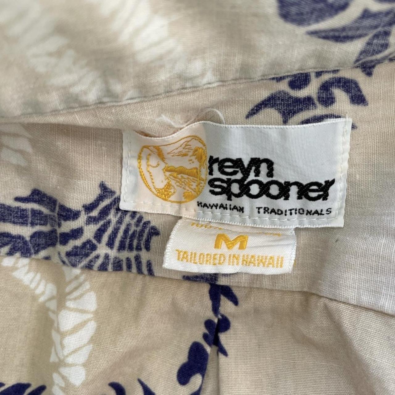 Vintage Reyn Spooner Hawaiian Shirt, Made in Hawaii, - Depop