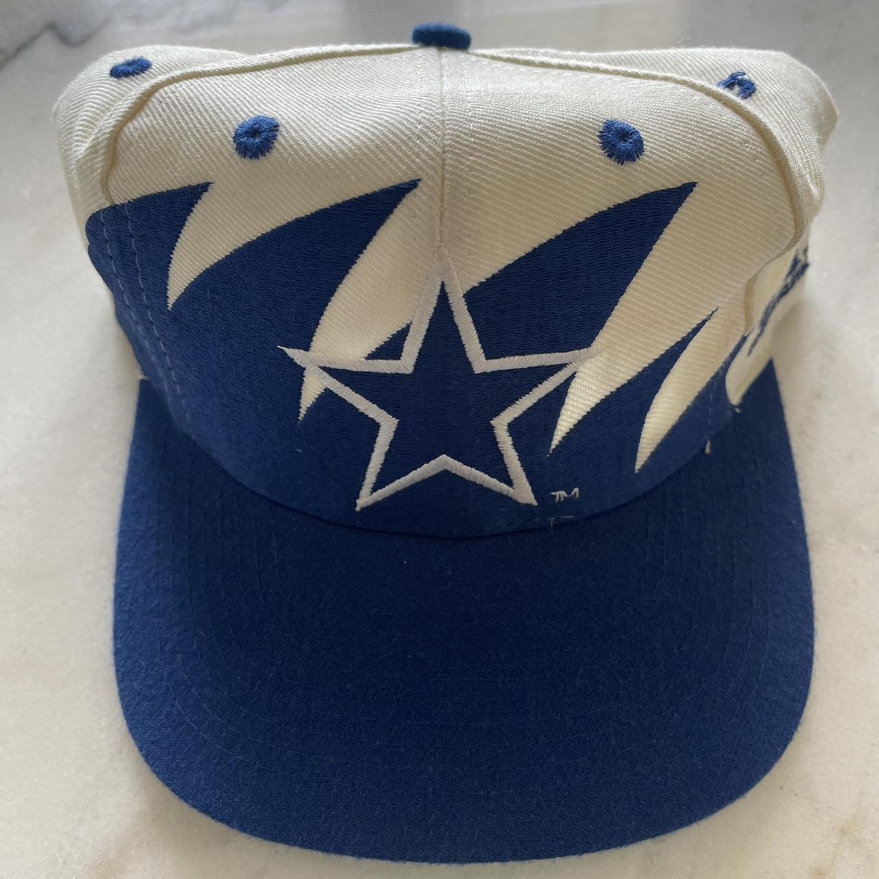 VTG Dallas Cowboys Shark tooth Iconic 90's Logo Athletic Snapback Hat NFL  New