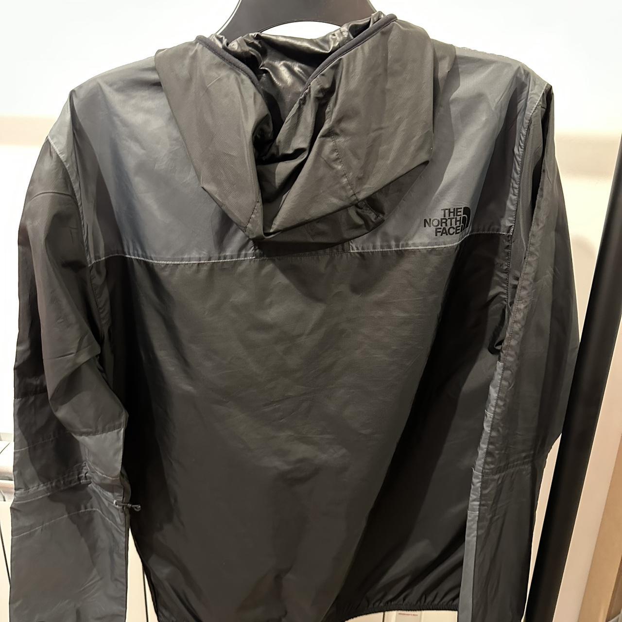 The North Face Men's Black and Grey Jacket Depop