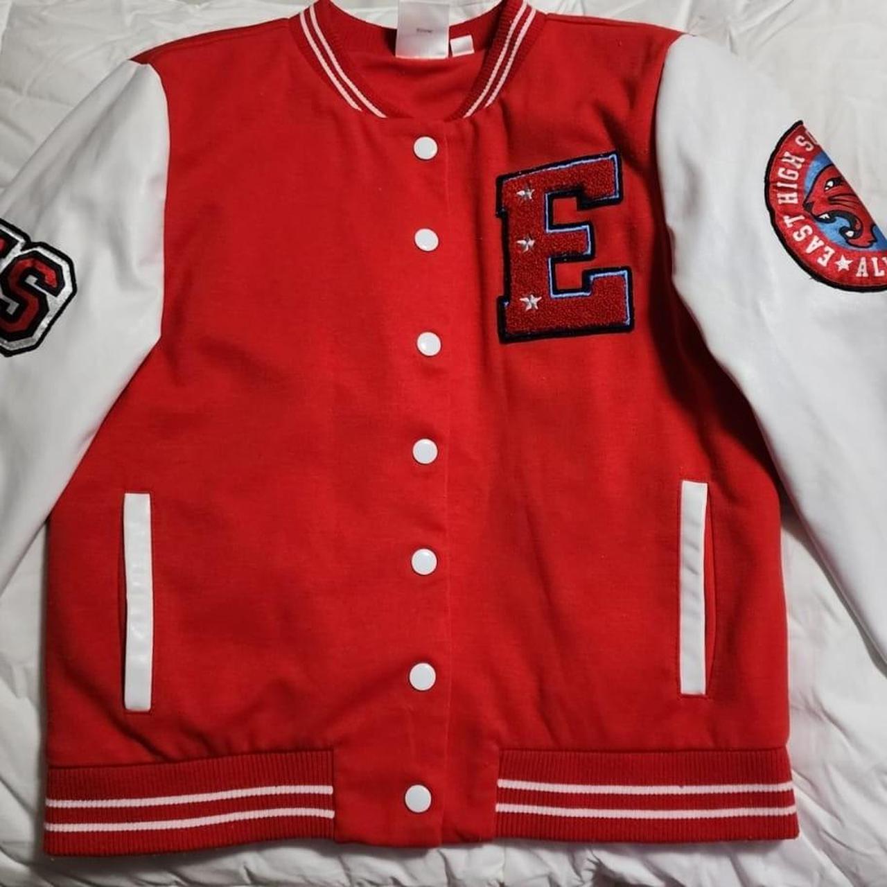 High school clearance musical letterman jacket